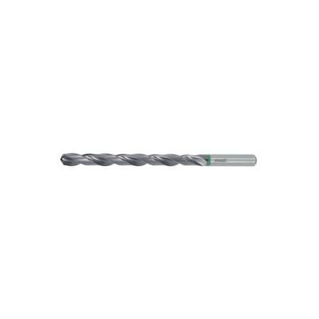 Holex Pro Steel Solid Carbide Drill, Plain Shank, TiAlN Coated, 6.2 mm 123303 6,2